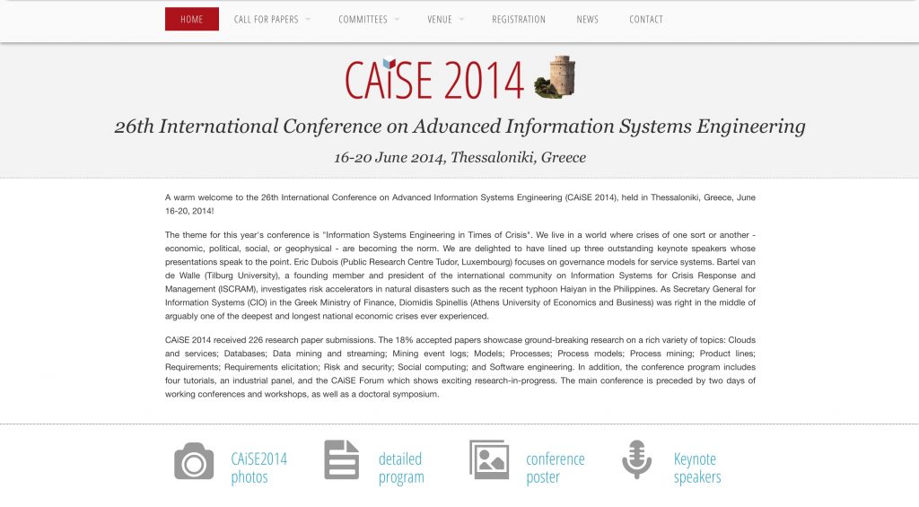 CAiSE2014