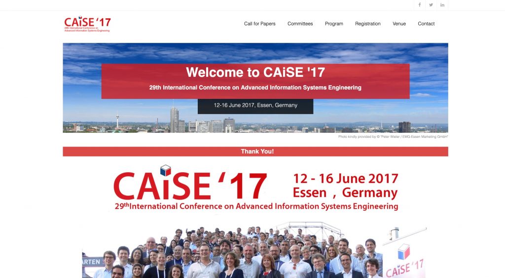 CAiSE2017