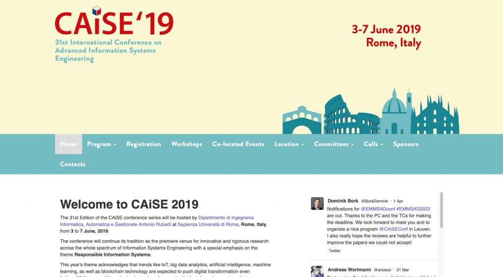 CAiSE2019